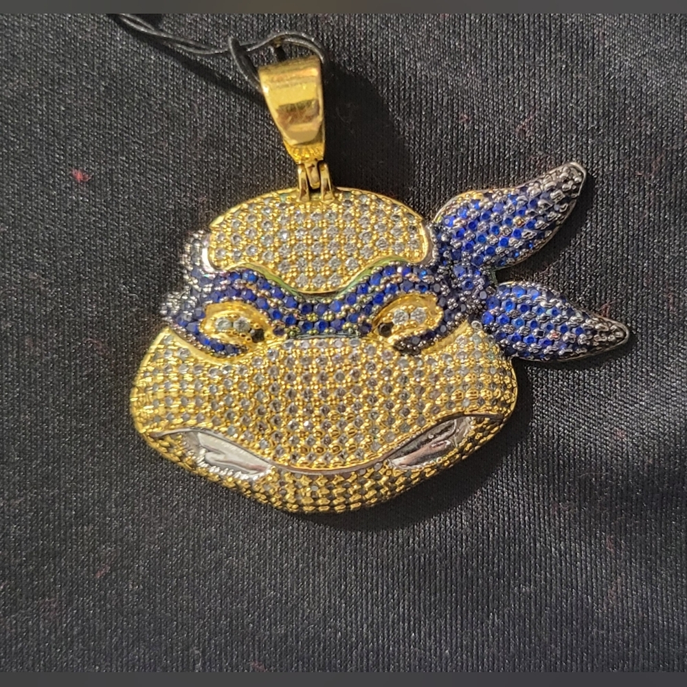 King Ice × TMNT Leonardo Pendant